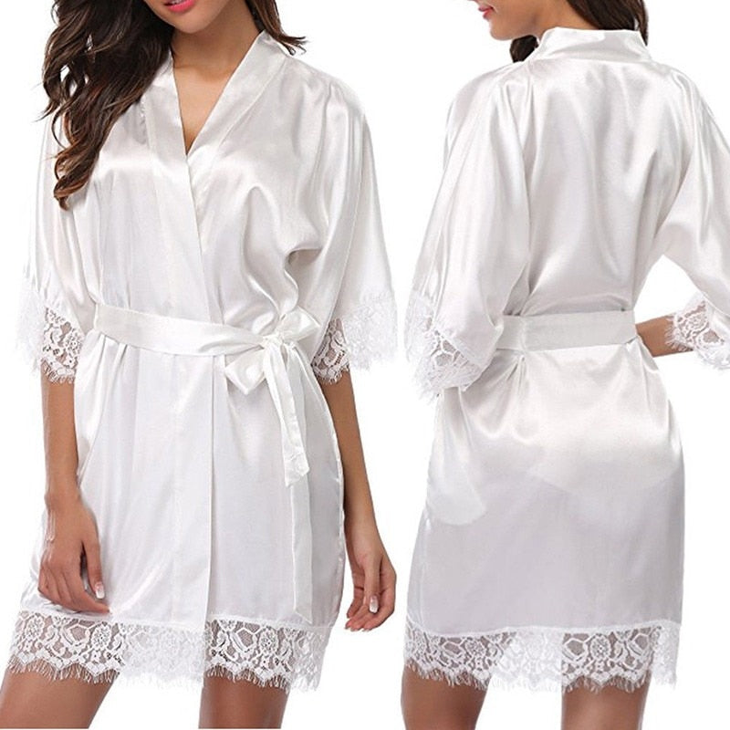 Robe de nuit satin-Velonjara-Secret