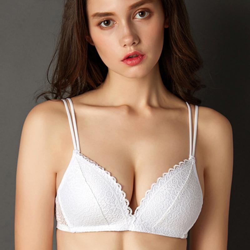 Bralette coton et dentelle-Velonjara-Secret